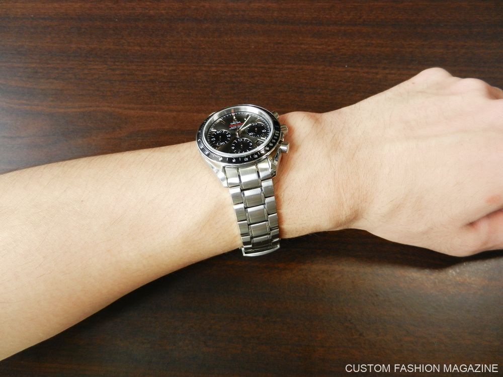 KARITOKE 腕時計レンタル OMEGA スピードマスター 着用 サイズ