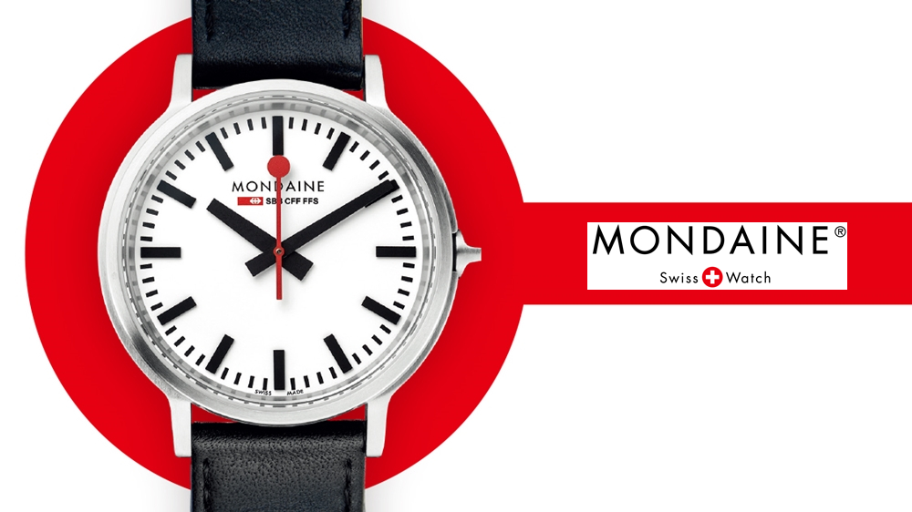 MONDAINE モンディーン シンプル腕時計