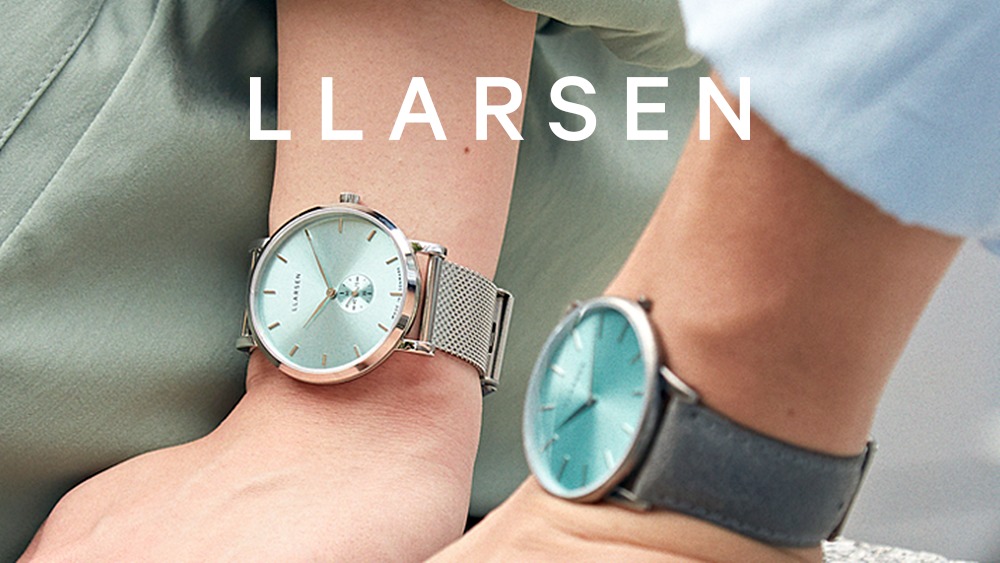 LLARSEN（エルラーセン）北欧腕時計 デンマーク