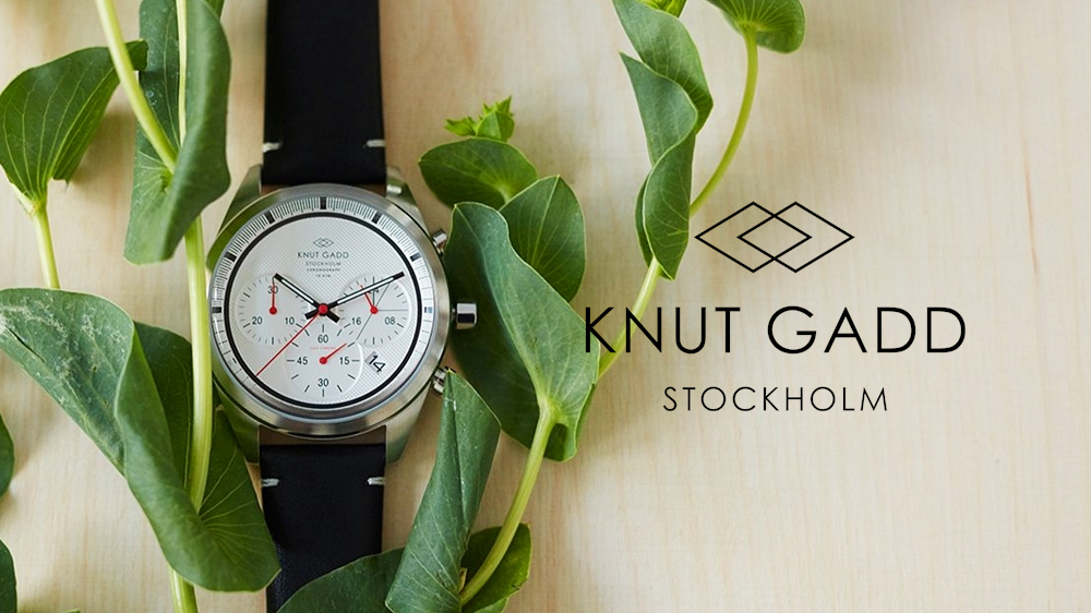 KNUT GADD クヌートガッド 北欧腕時計 スウェーデン（ストックホルム）