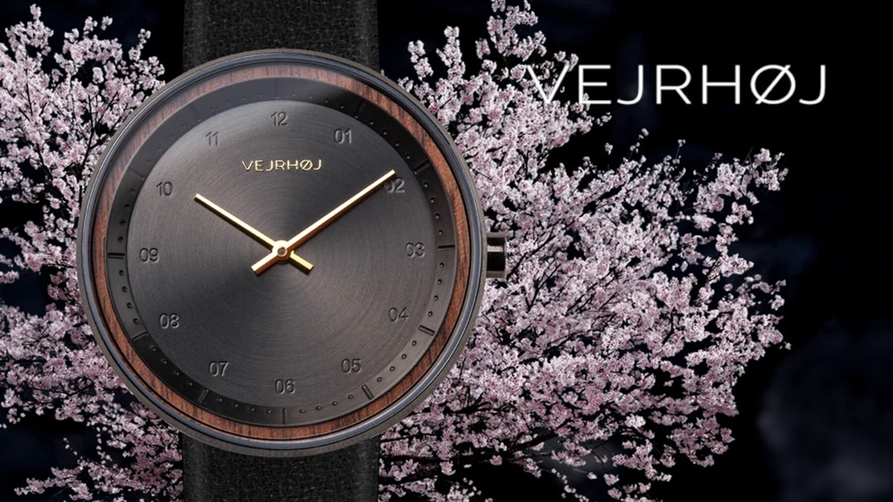 VEJRHOJ（ヴェアホイ）sakura 桜 腕時計