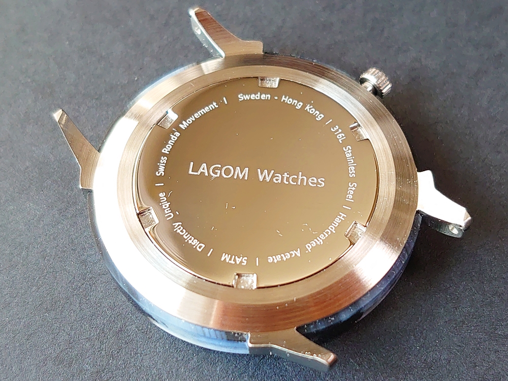 Lagom Watches（ラーゴムウォッチ）SJO【LW054】シルバー シルバーメッシュ バックケース