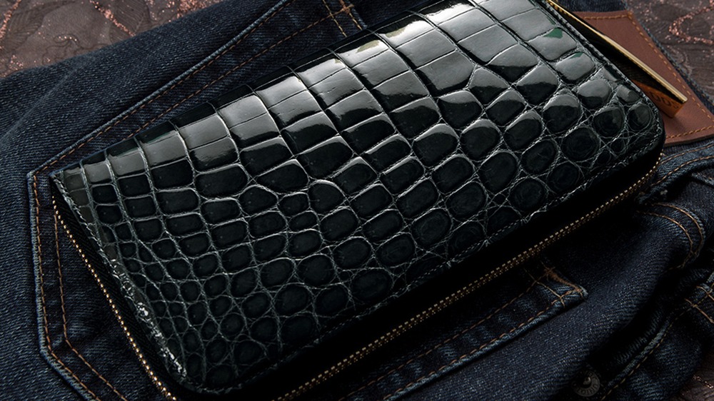 池田工芸 Crocodile Million Wallet クロコダイル ミリオンウォレット