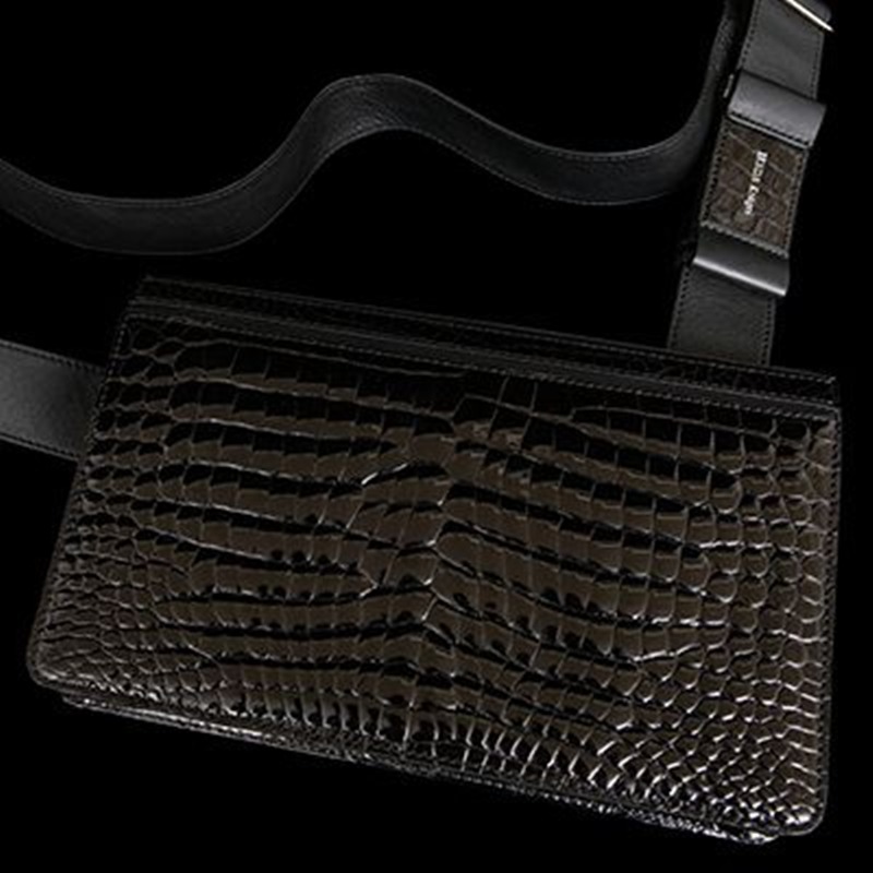 池田工芸 All Crocodile Messeger Bag（オールクロコダイルメッセンジャーバッグ）C5105-2