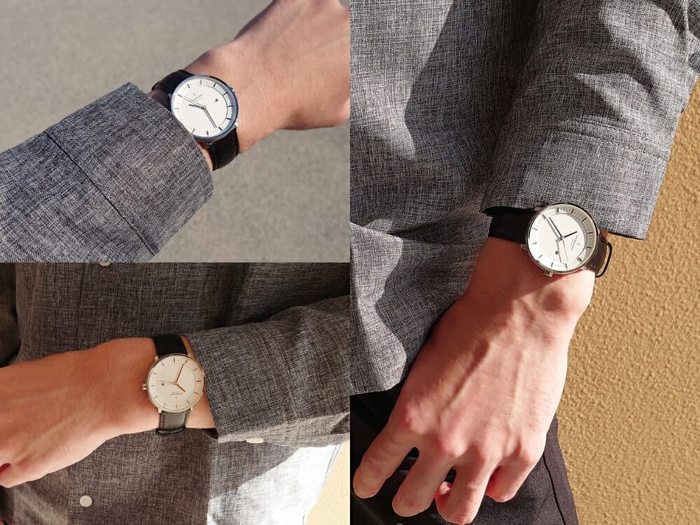 ビジネス腕時計 ビジネスマン カジュアルシャツ Nordgreen ノードグリーン フィロソファ 着用 カスタムファッションマガジン