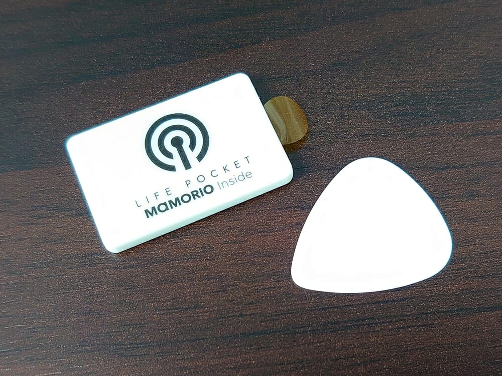 LIFE POCKET（ライフポケット）MiniWallet3 ミニウォレット3 espresso エスプレッソ 付属品 MAMORIO マモリオ 電池交換プラスチック板