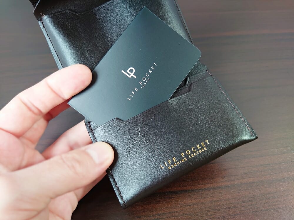 LIFE POCKET（ライフポケット）MiniWallet3 ミニウォレット3 espresso エスプレッソ 財布 レザー 取り扱いカード