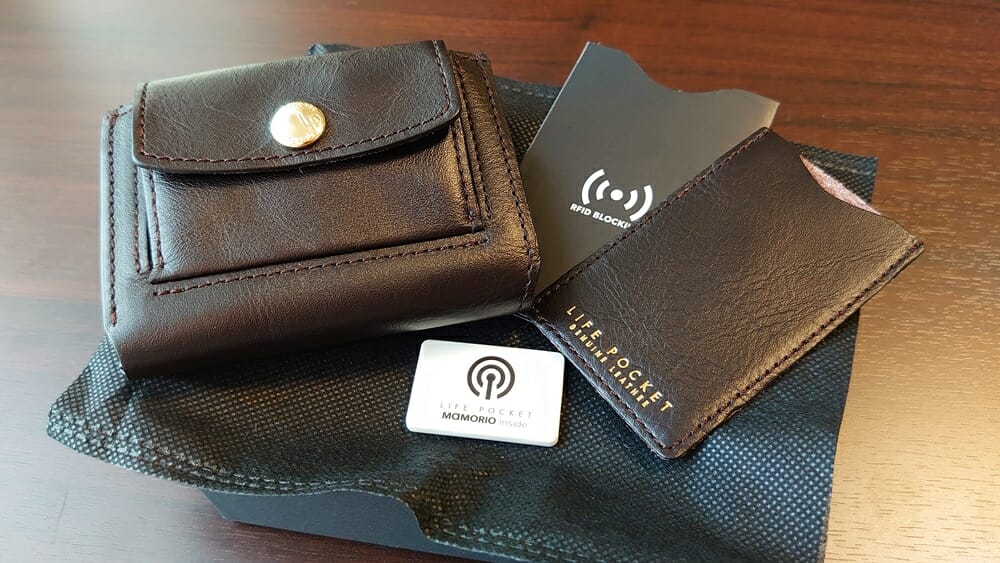 LIFE POCKET（ライフポケット）MiniWallet3 ミニウォレット3 espresso エスプレッソ MAMORIO マモリオ 財布レビュー カスタムファッションマガジン