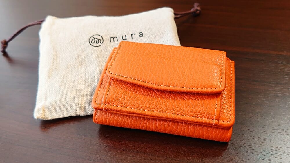 三つ折り財布 ST-909 イタリア製シュリンクレザー スキミング防止機能付 MURA（ムラ）財布レビュー カスタムファッションマガジン