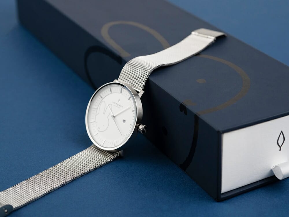 Nordgreen ノードグリーン ミッフィー コラボレーション 腕時計 Philosopher フィロソファ（シルバーメッシュ）ミッフィー パッケージング ギフトボックス4