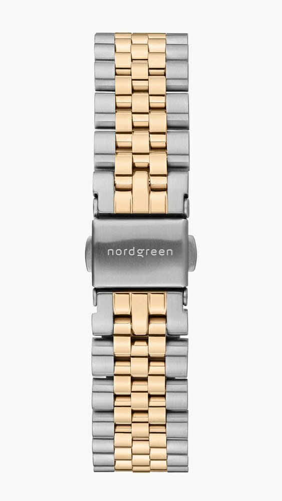 Nordgreen ノードグリーン 2021年9月発売 新色 5リンクブレス シルバーゴールド_SI-GO_5-LINK-STRAP