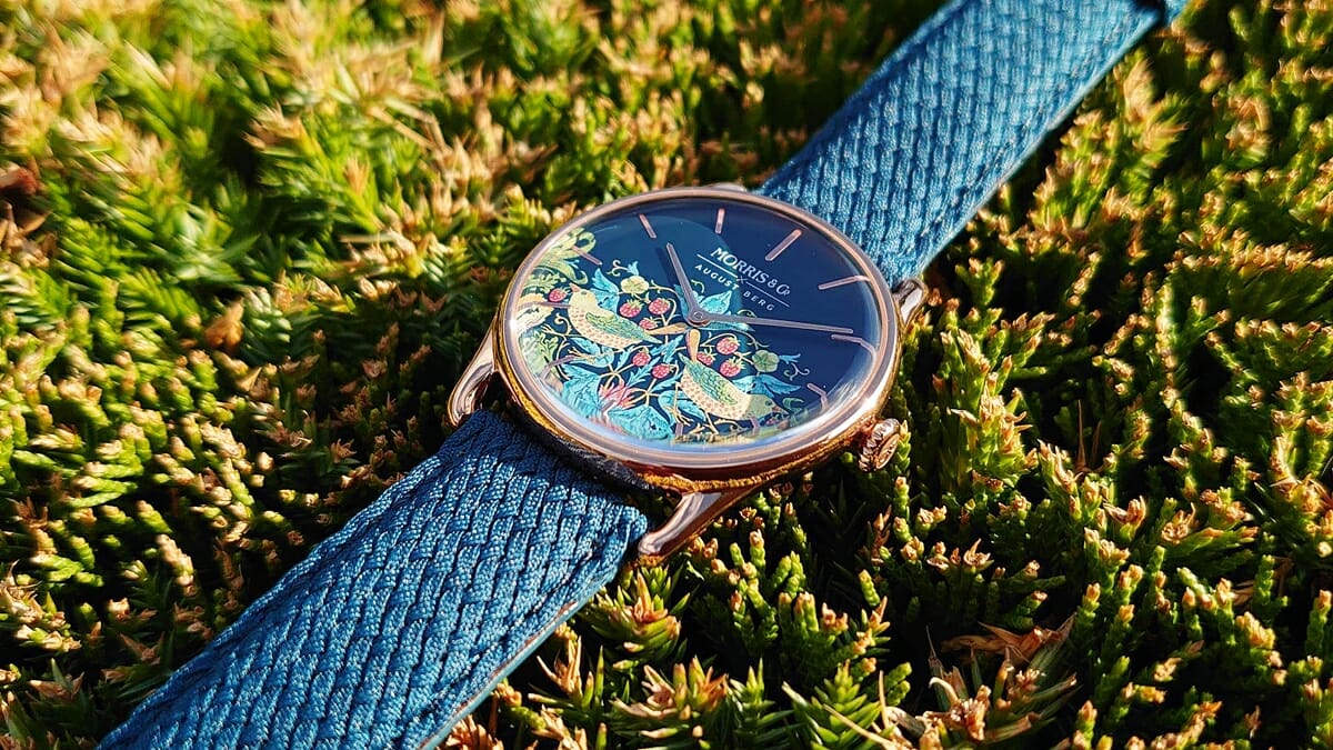 Morris & Co. モリス＆コー Strawberry Thief いちご泥棒 38mm August Berg オーガストバーグ 自然