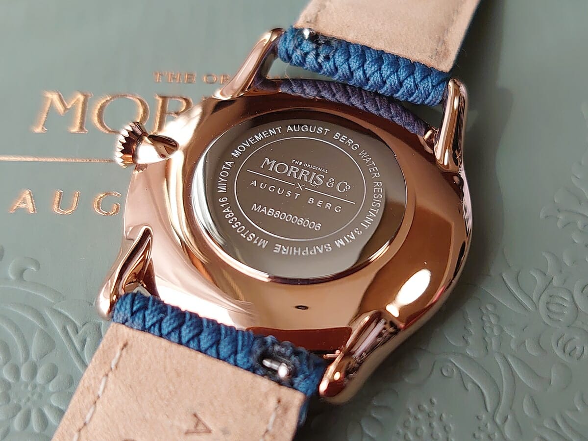 Morris & Co. モリス＆コー Strawberry Thief いちご泥棒 38mm August Berg オーガストバーグ バックケース