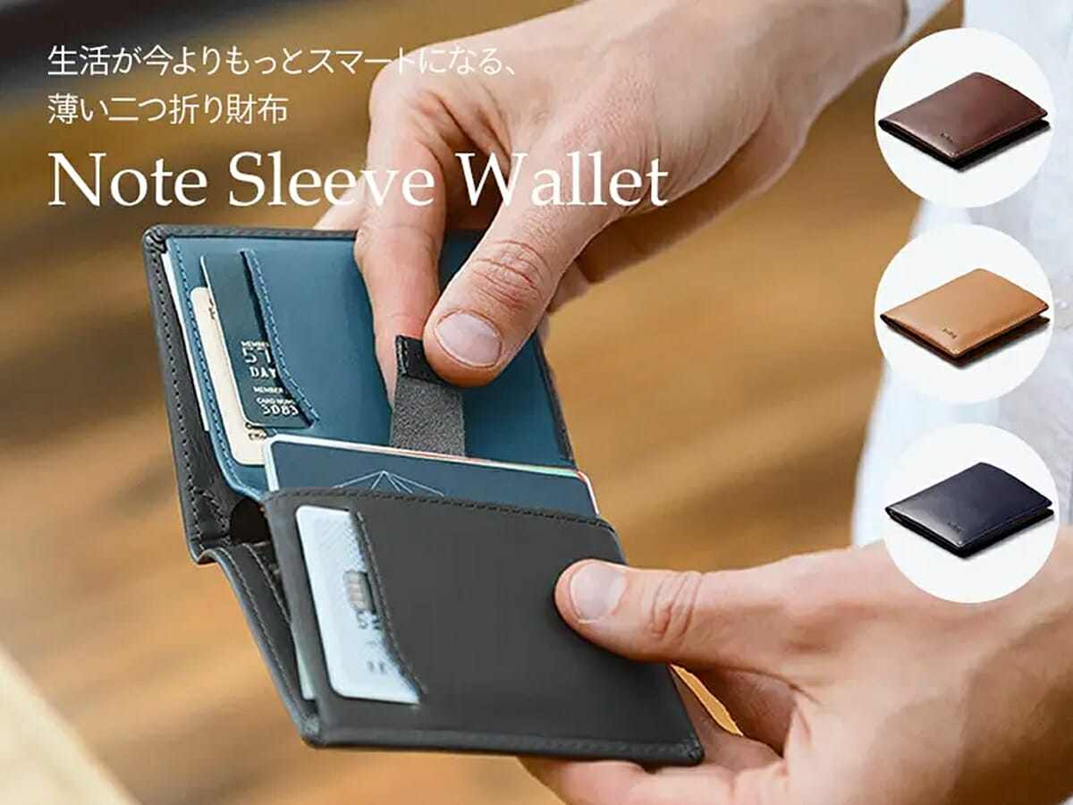 Bellroy Note Sleeve Wallet ベルロイ ノートスリーブ ウォレット