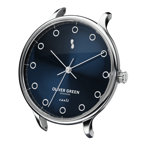 CAELI 39mm STEEL BLUE ドレス Oliver Green オリバーグリーン