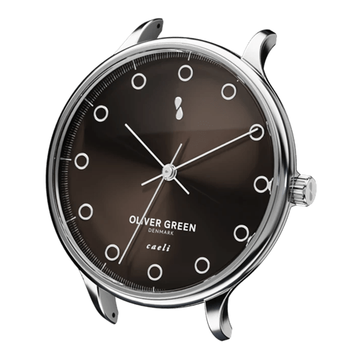 CAELI 39mm STEEL BROWN ドレス Oliver Green オリバーグリーン