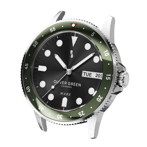 MARE 36mm STEEL GREEN&BLACK ダイバー Oliver Green オリバーグリーン