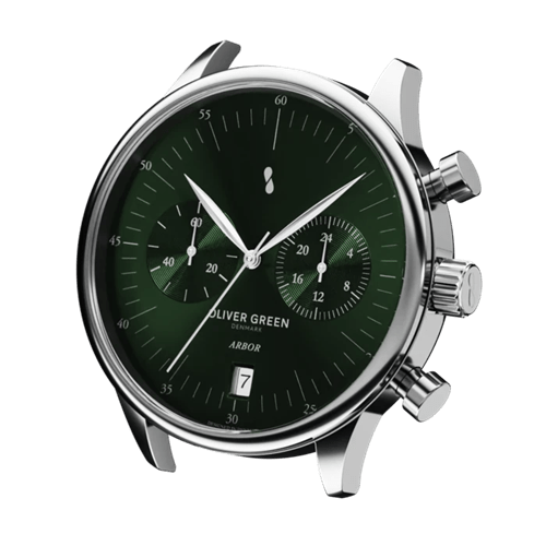 ARBOR 36mm STEEL GREEN クロノグラフ Oliver Green オリバーグリーン