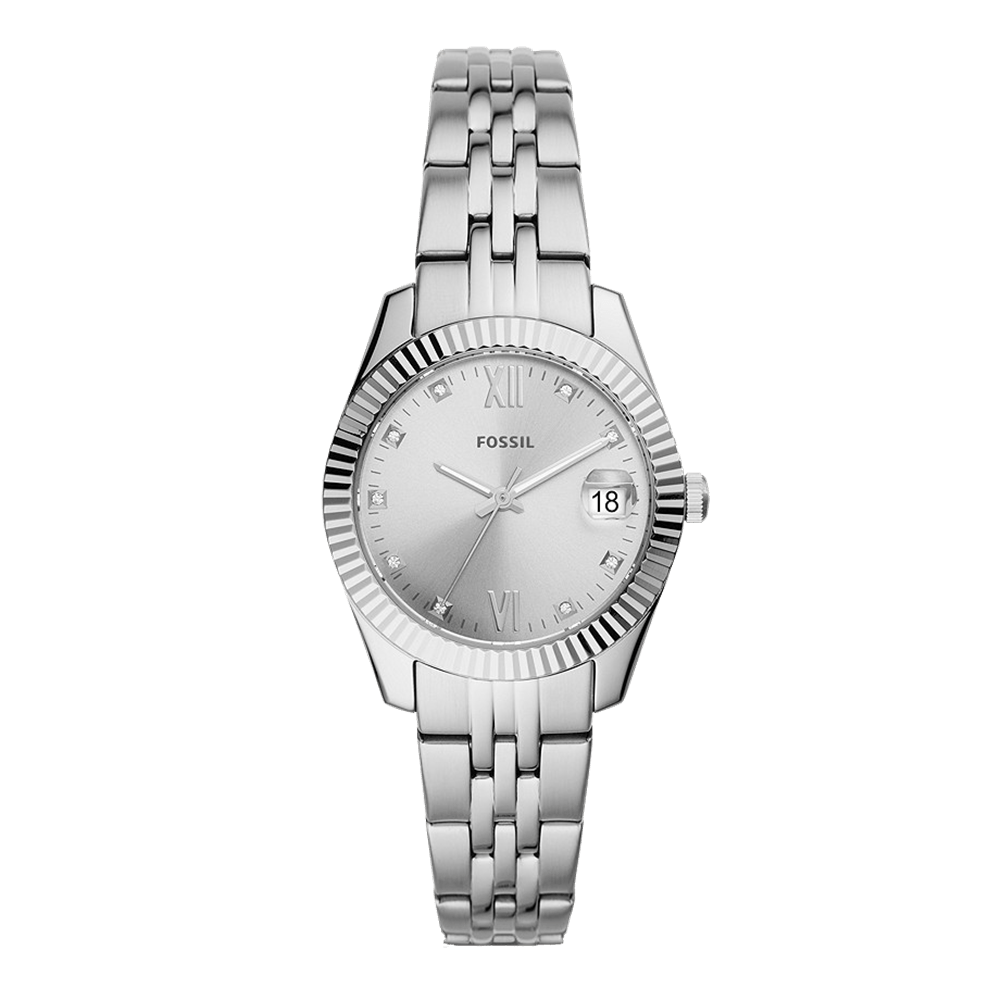 FOSSIL フォッシル レディース SCARLETTE MINI 三針デイト ステンレススチールウォッチ ES4897_main