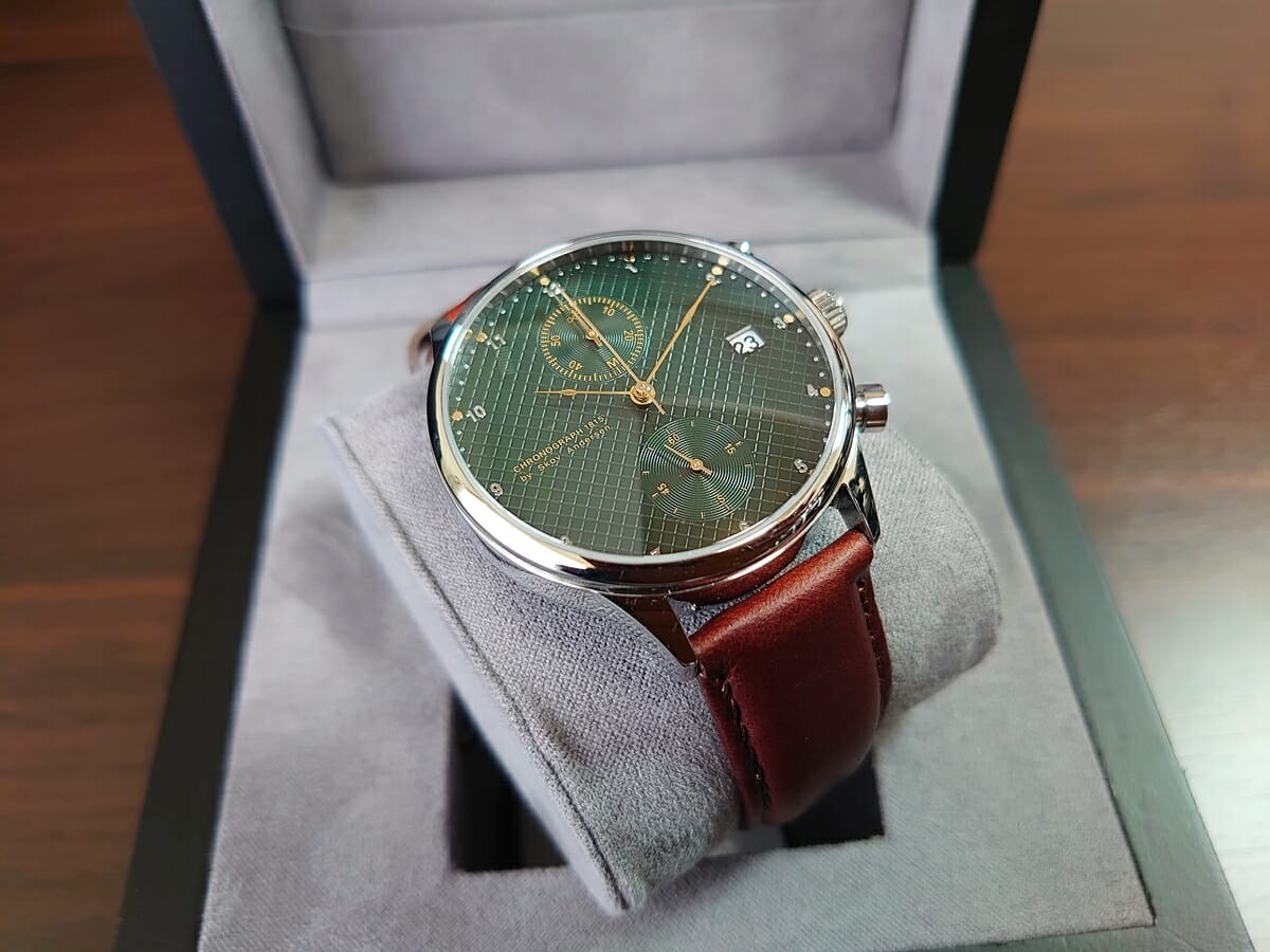 1815 CHRONOGRAPH GREEN TURTLE クロノグラフ グリーンタートル About Vintage アバウトヴィンテージ 腕時計デザイン7