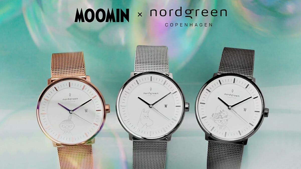 NORDGREEN Moomin ノードグリーン ムーミン コラボレーション腕時計