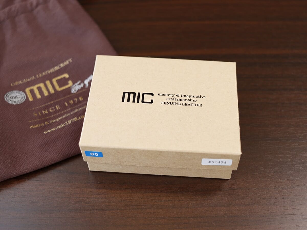 ヴァケッタルクス 三つ折りミニ財布 MH1454 ターコイズ mic（ミック）パッケージ 箱1