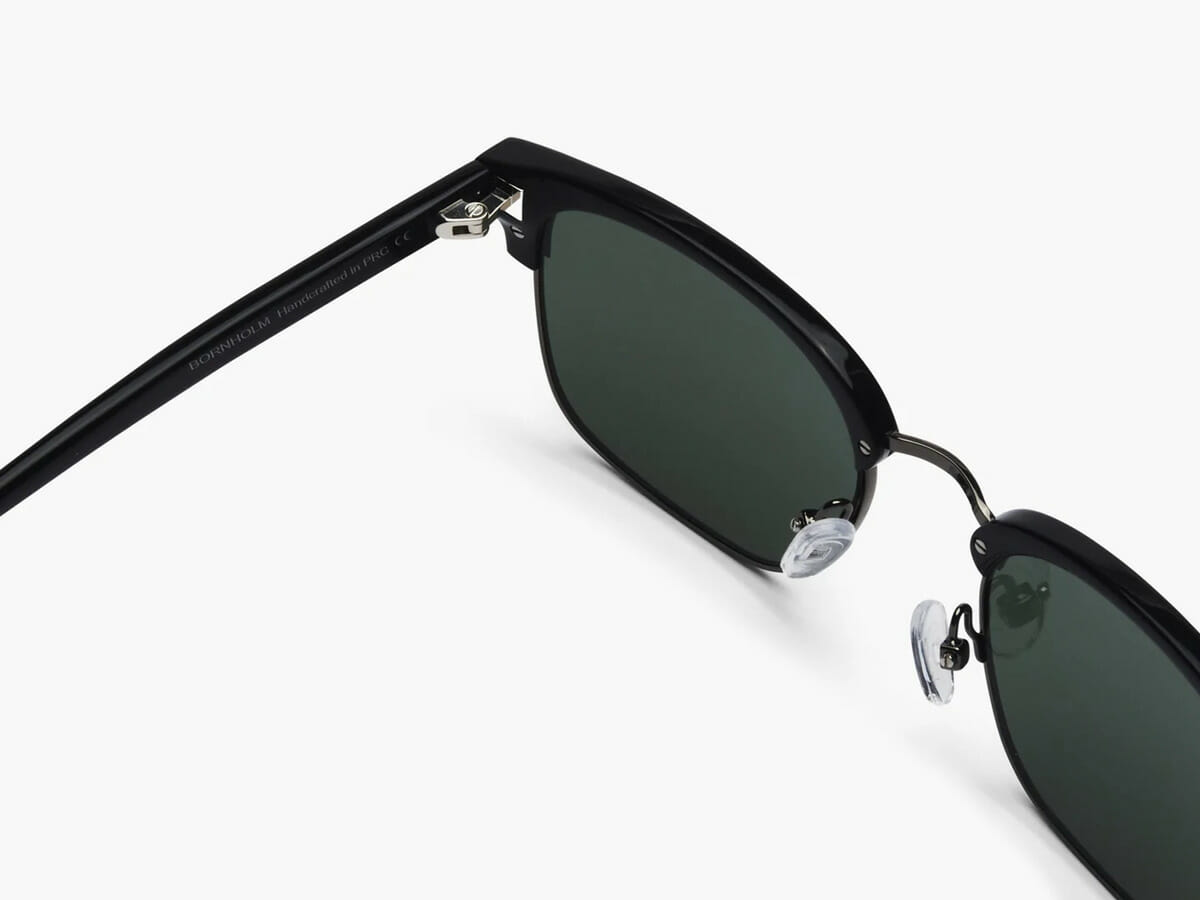 Nordgreen（ノードグリーン）SUNGLASSES サングラス BORNHOLM（ボーンホルム）SHINY GUN METAL-SOLID BLACK4