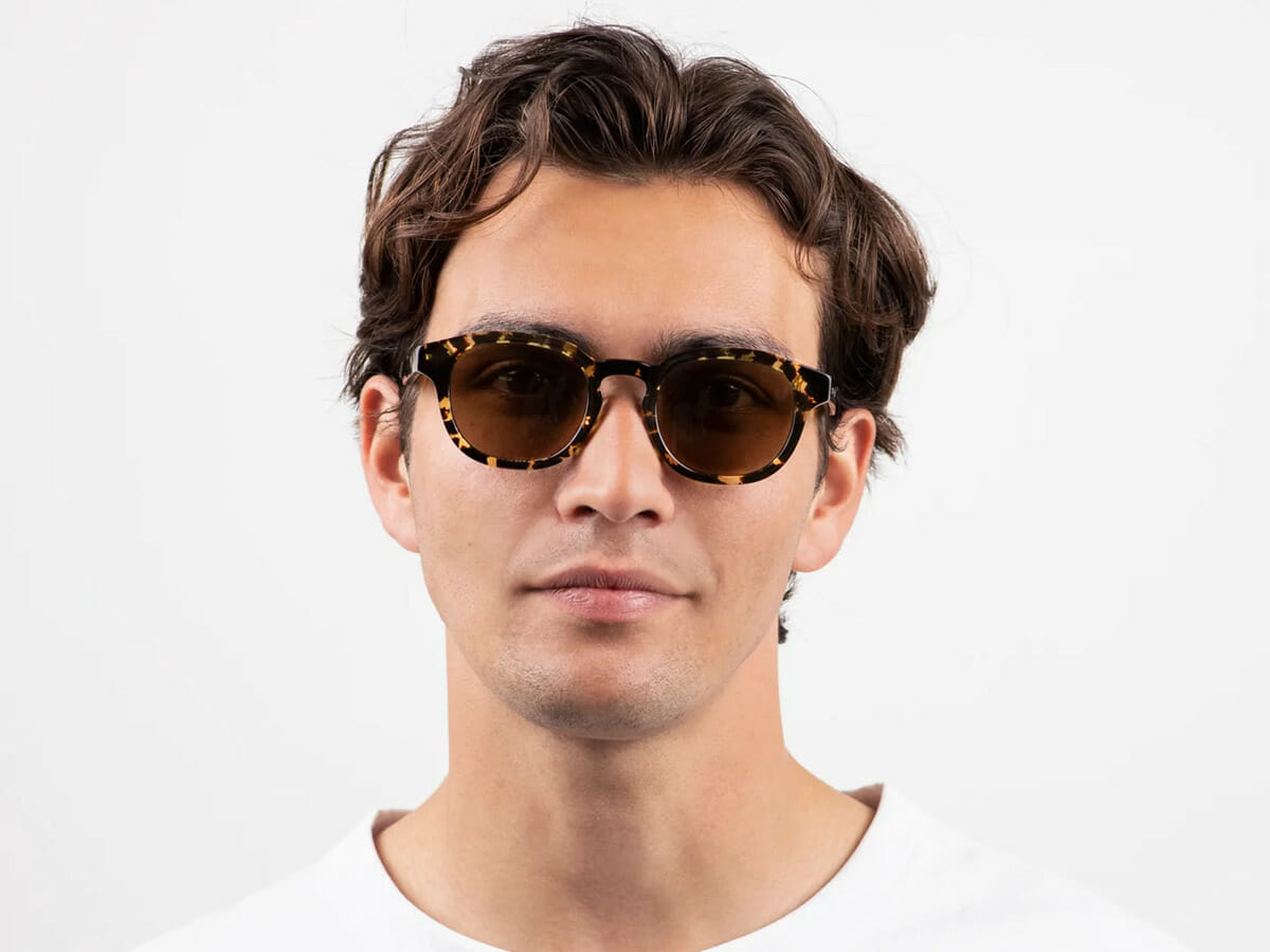 Nordgreen（ノードグリーン）SUNGLASSES サングラス ANHOLT（アンホルト）HAVANA YELLOW MEN