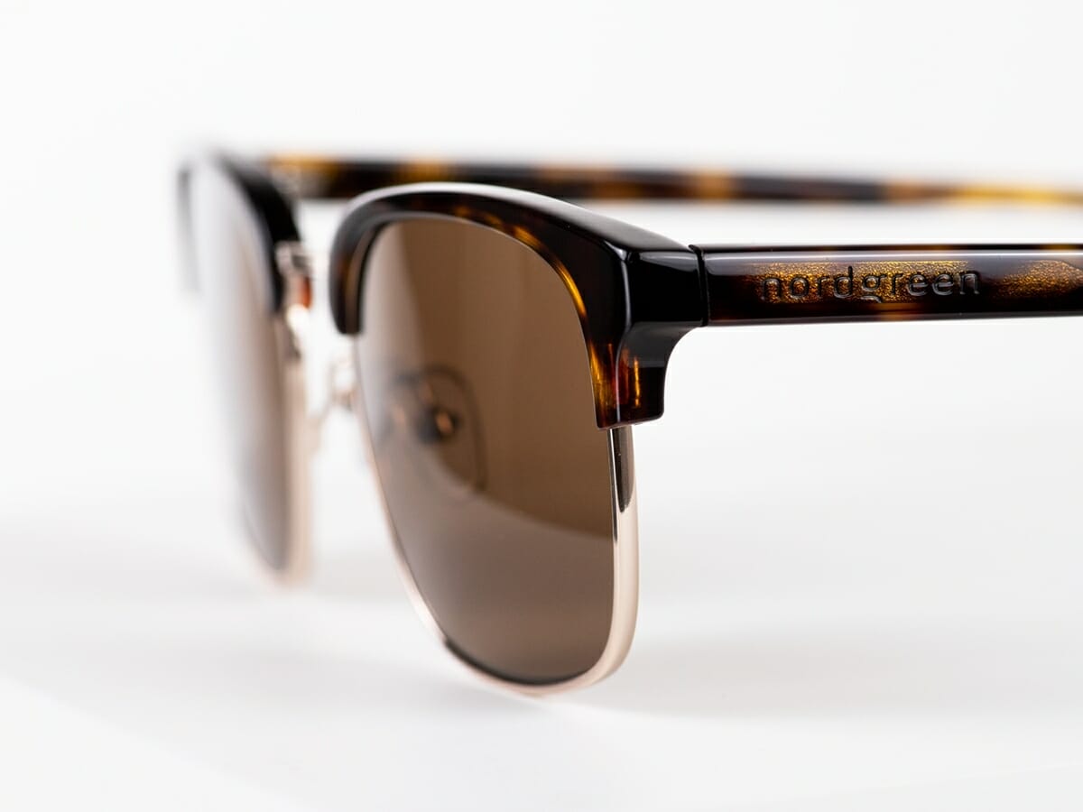 Nordgreen（ノードグリーン）SUNGLASSES サングラス BORNHOLM（ボーンホルム）SHINY GOLD-HAVANA CLASSIC5