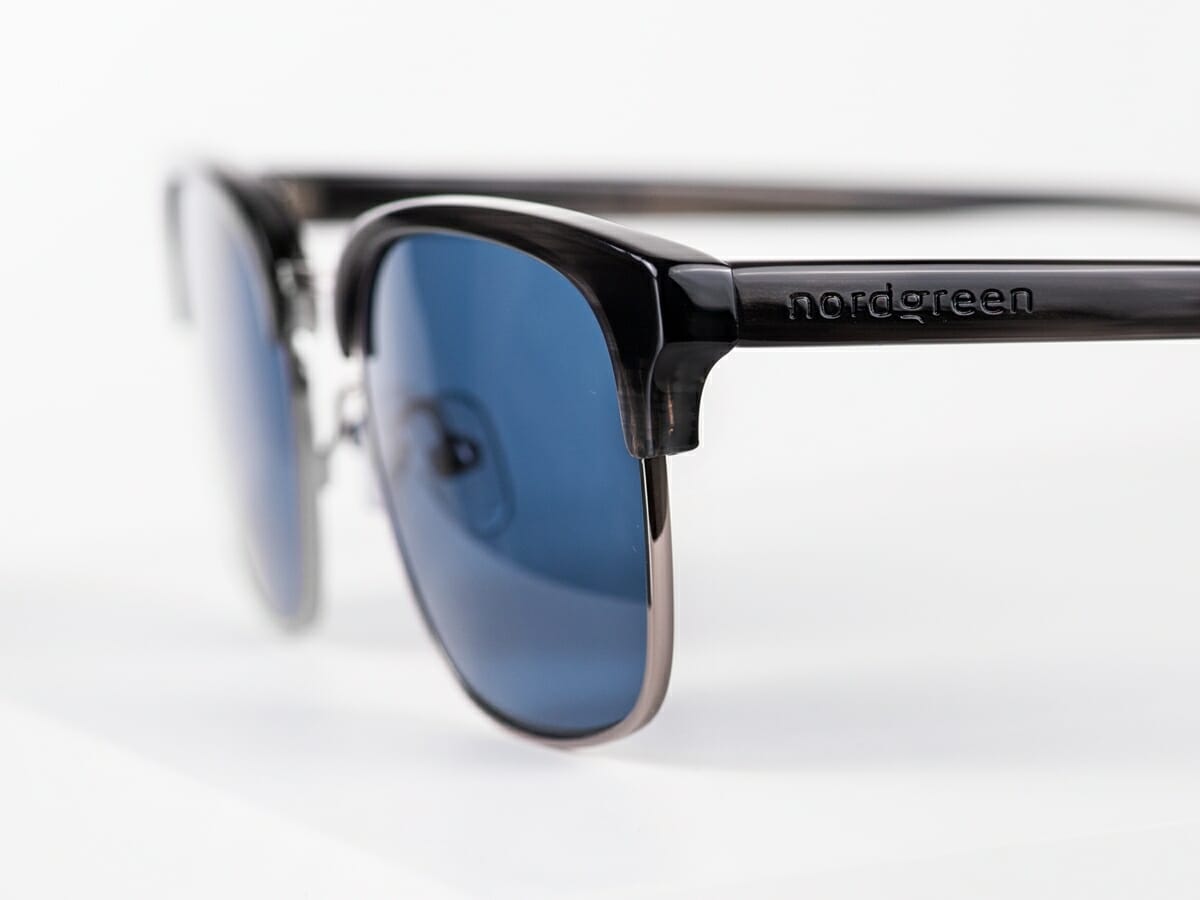 Nordgreen（ノードグリーン）SUNGLASSES サングラス BORNHOLM（ボーンホルム）SHINY SILVER-HORN GREY5