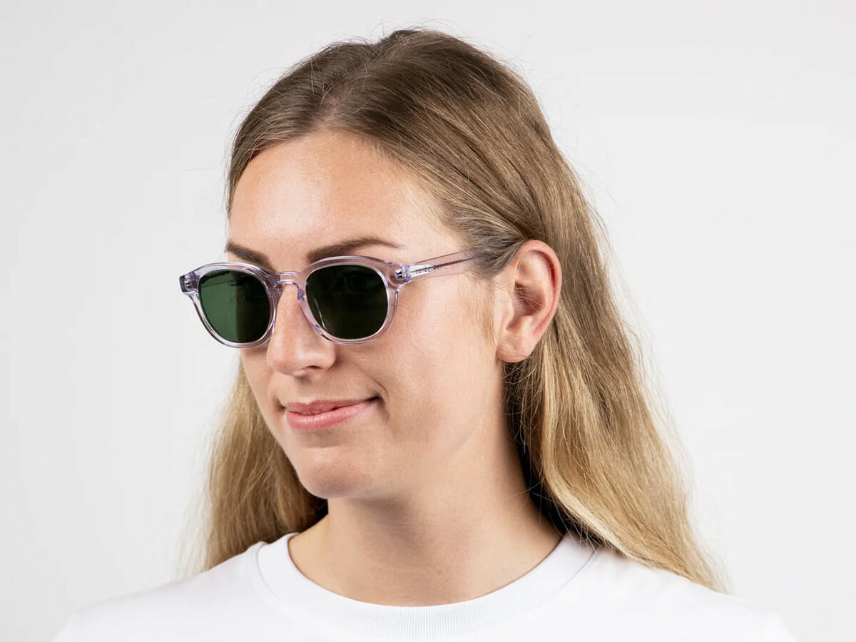 Nordgreen（ノードグリーン）SUNGLASSES サングラス ANHOLT（アンホルト）CLEAR CRYSTAL WOMAN