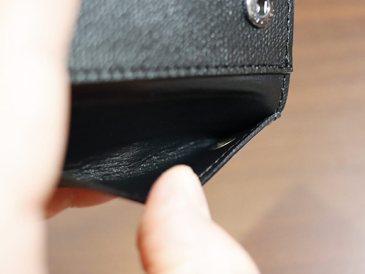 薄い財布 abrAsus アブラサス SUPERCLASSIC スーパークラシック 薄型二つ折り財布 メンズ レビュー 小銭入れ2