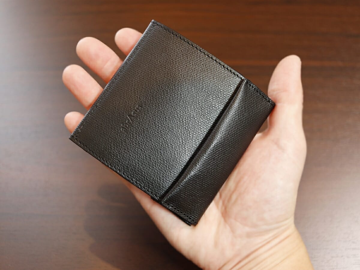 薄い財布 abrAsus アブラサス SUPERCLASSIC スーパークラシック 薄型二つ折り財布 メンズ レビュー 手のひらサイズで薄い