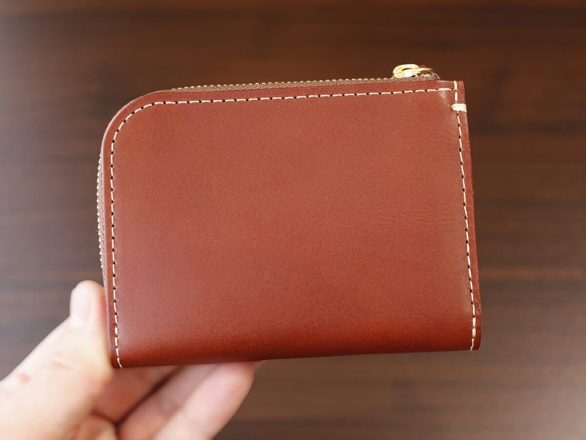 土屋鞄製造所 TSUCHIYA KABAN ディアリオ ハンディLファスナー 財布レビュー 外装デザイン3