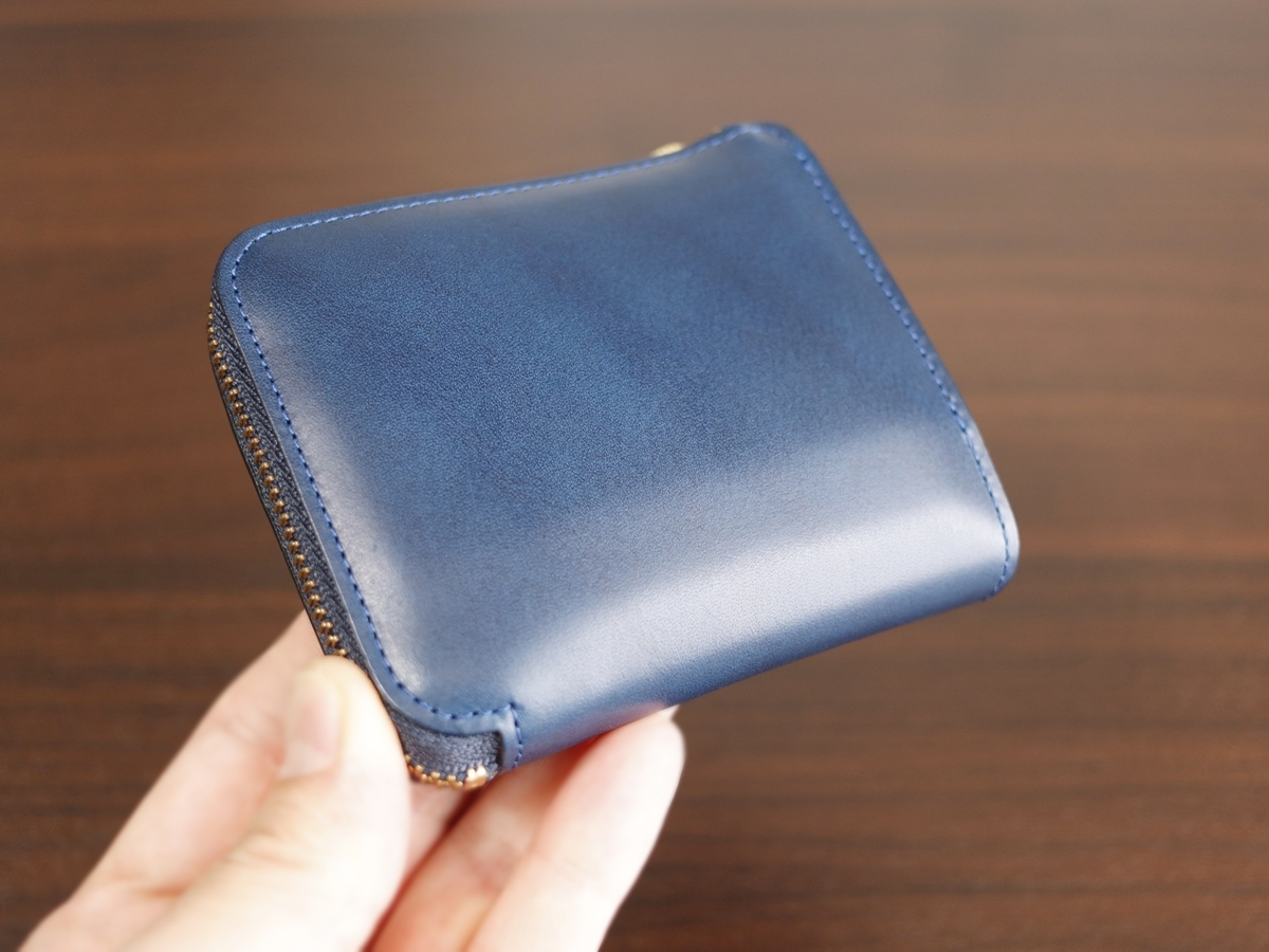 Cram（クラム）L字ファスナー財布 MUNEKAWA（ムネカワ）財布レビュー 最大収納具合と財布の厚み13