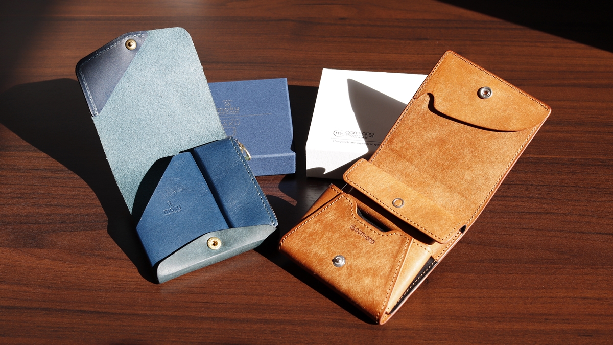 moku（モク）小さく薄い財布Saku Ver.2 com-ono（コモノ）薄い財布 Slim-005pb 財布の比較レビュー カスタムファッションマガジン4
