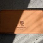 GANZO ガンゾ Minerva Natural (ミネルバナチュラル)ファスナー長財布