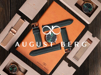 August Berg（オーガスト・バーグ）デンマーク 腕時計