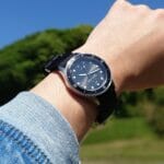 About Vintage（アバウトヴィンテージ）1926 AT'SEA STEEL BLACK 39mm ダイバーズウォッチ（クォーツ）ナイロンベルト BLACK NATO 彼氏 男性 腕時計プレゼント