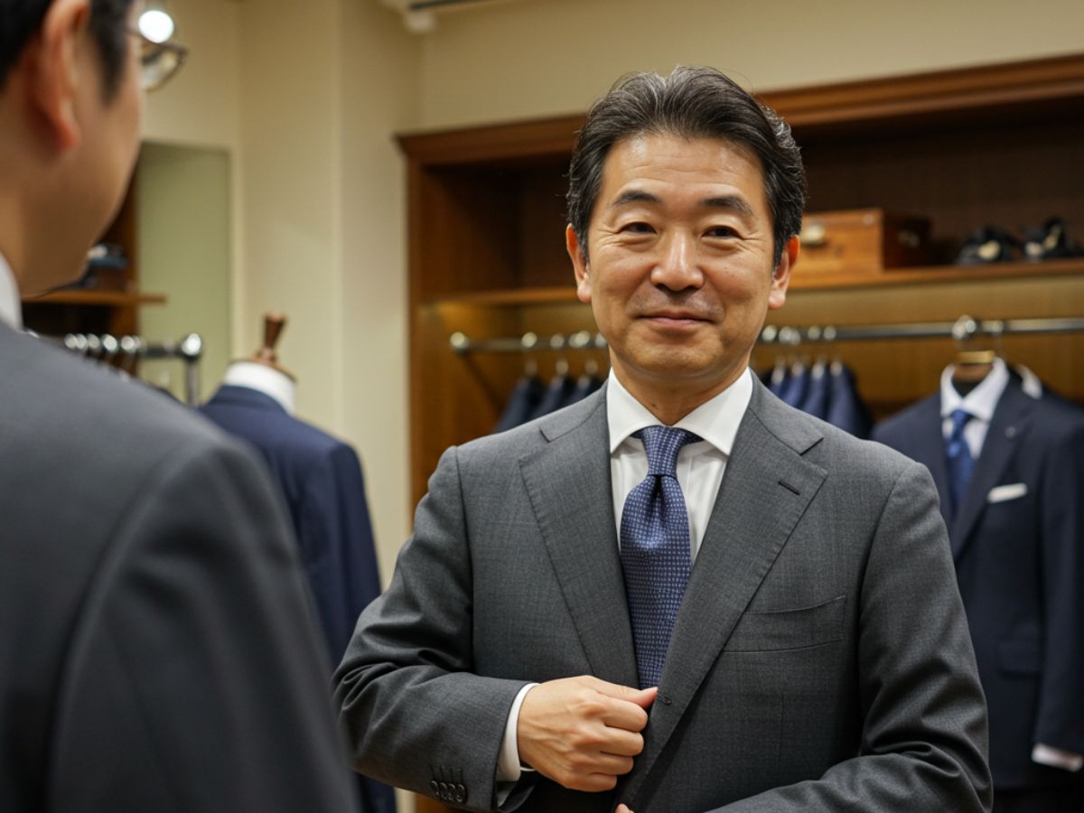 50代 メンズスーツ どこで買う