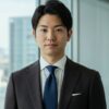 ダークブラウン チェックスーツ ビジネススーツ 男性