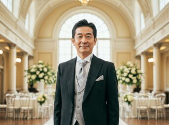結婚式 モーニングコート 男性